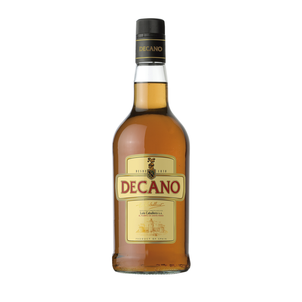 Botella de Brandy Decano