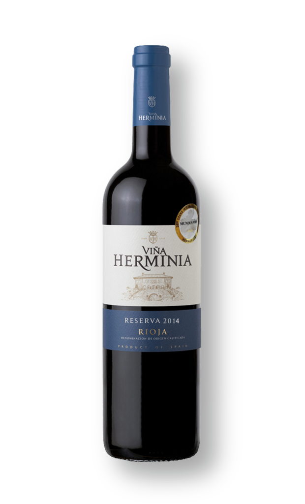 Botella de Viña Herminia Reserva 2014